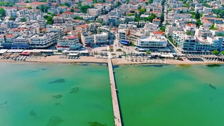 Dimos Sunny & Luxury Central House !!! Peraia  Bagian luar foto